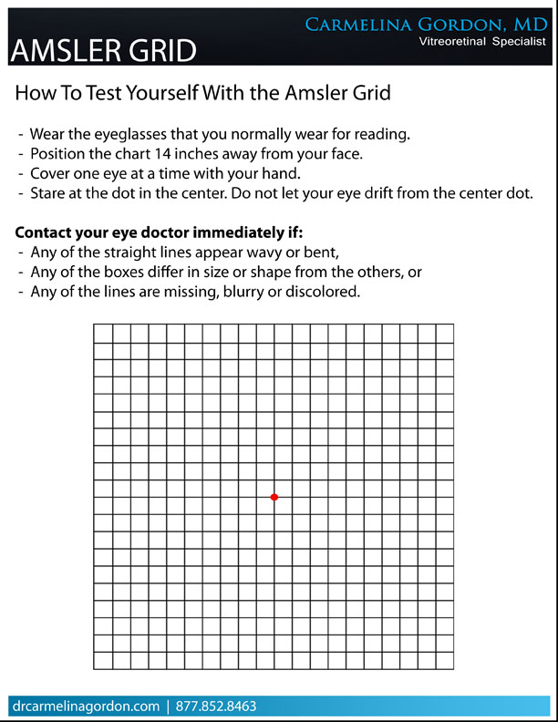 amsler grid test
